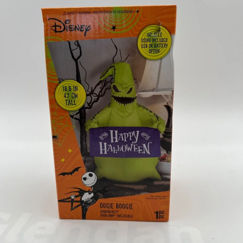 Nightmare Christmas Oogie Boogie Happy Halloween 18.5 inch Airdorable Inflatable